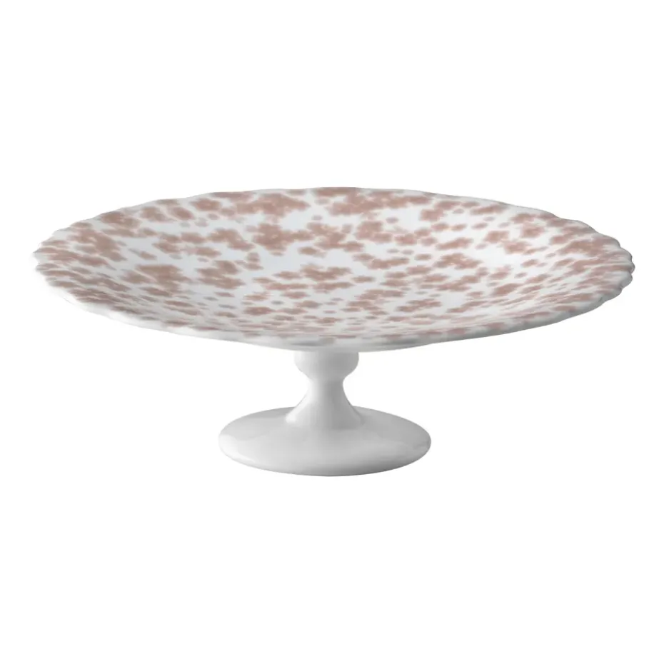 Plato de tarta Slåpeblom Ø21 cm, Rosa