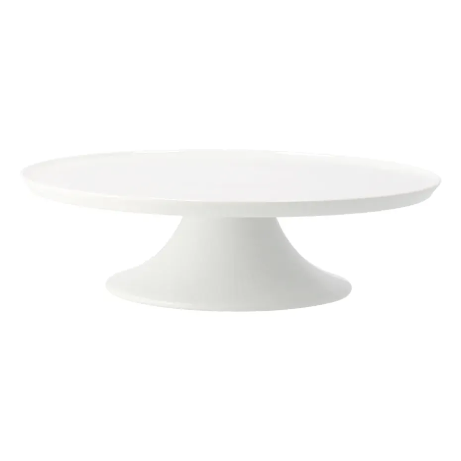Plato de tarta Swedish Grace 31 cm, nieve (blanco)