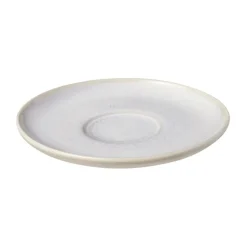 Plato de taza de café Crafted cotton Ø15 cm, Blanco