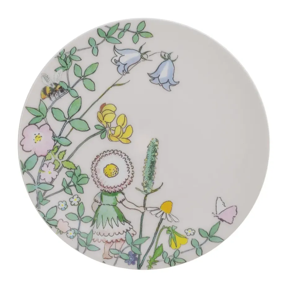 Plato Elsa Beskow Blomsterfesten Ø20 cm, Multi