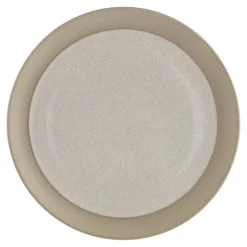 Plato Fossil Ø26 cm, Beige