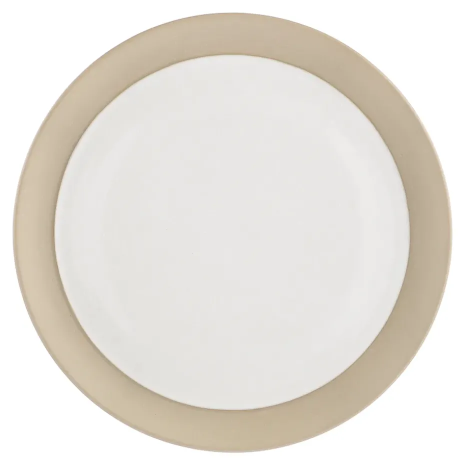 Plato Fossil Ø26 cm, Blanco