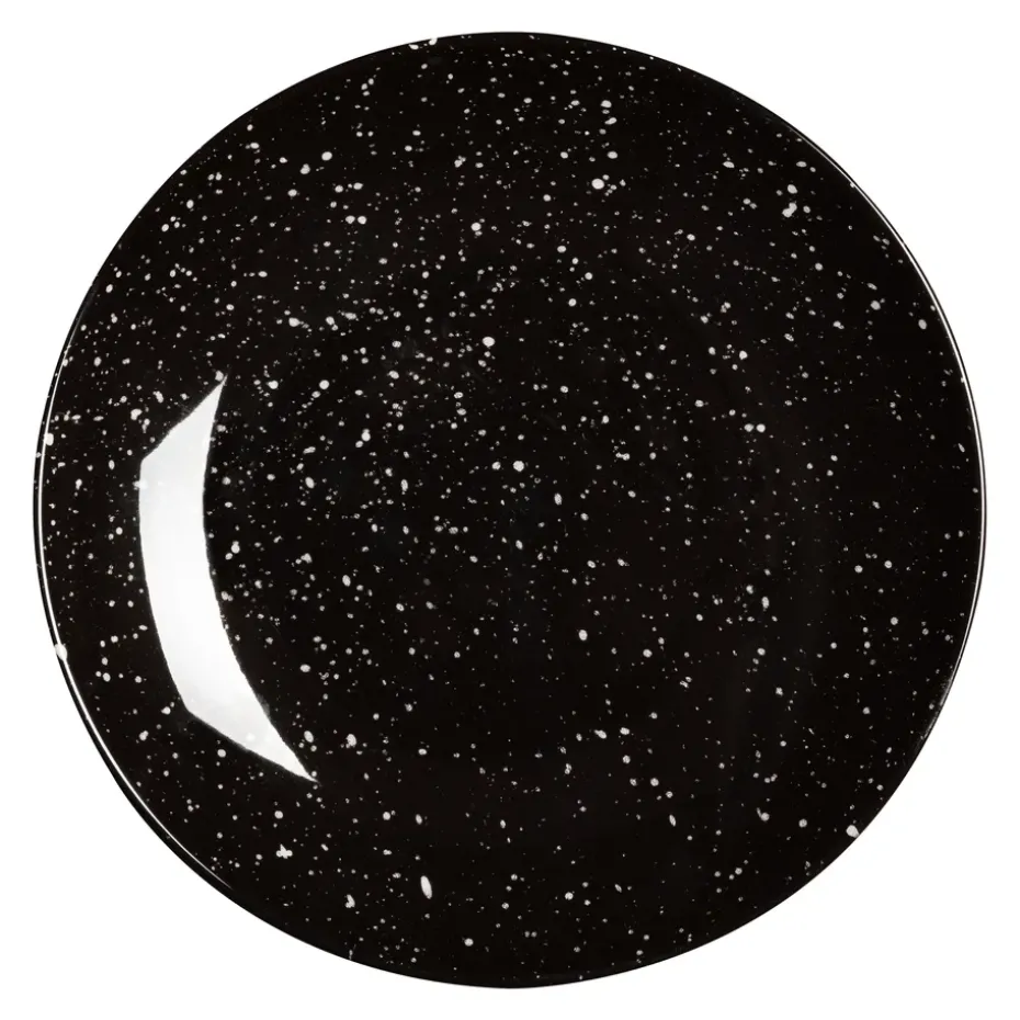 Plato Freckle Ø20 cm, Negro
