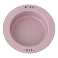 Plato hondo Design Letters favorit mini, Lavender-love