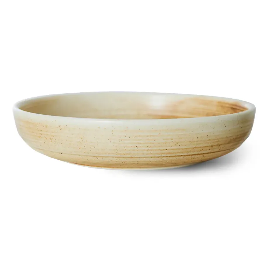 Plato hondo Home Chef large Ø21,5 cm, Rustic cream-brown