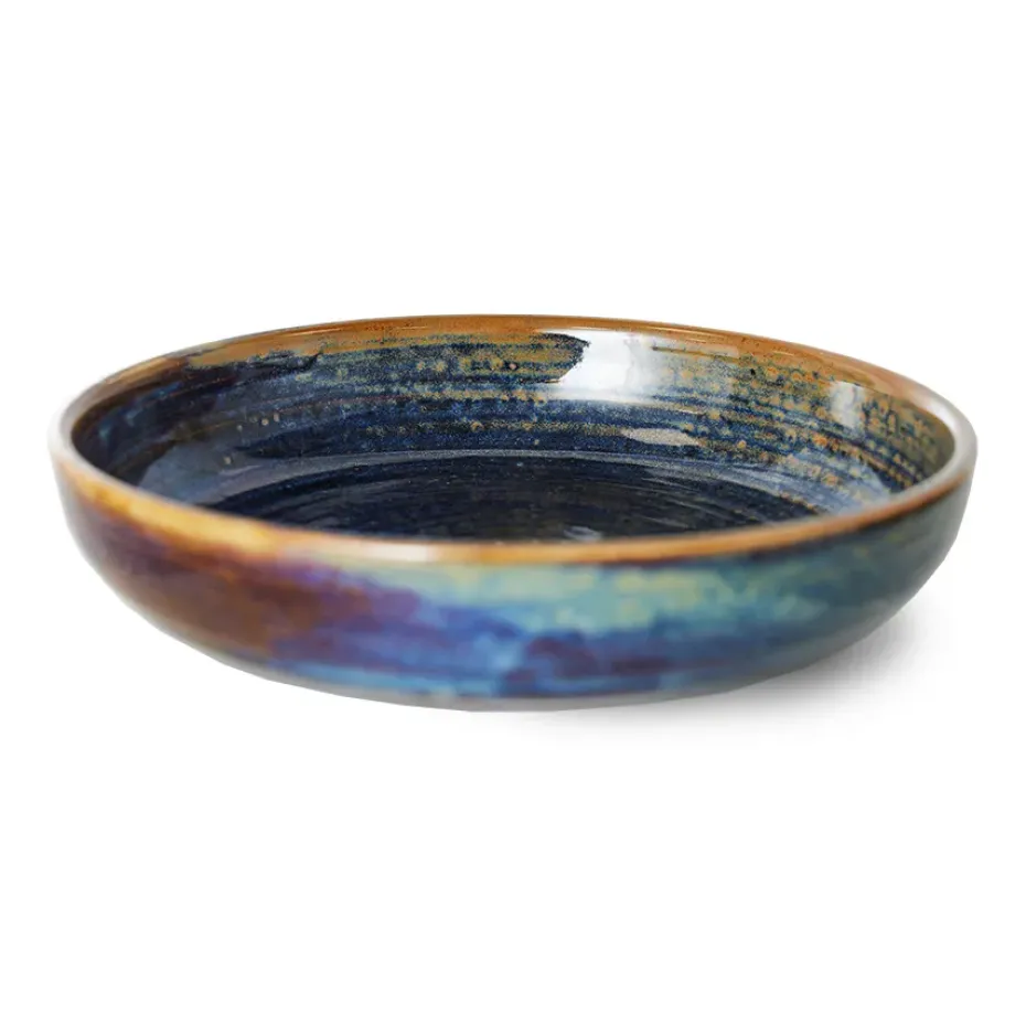 Plato hondo Home Chef large Ø21,5 cm, Rustic blue