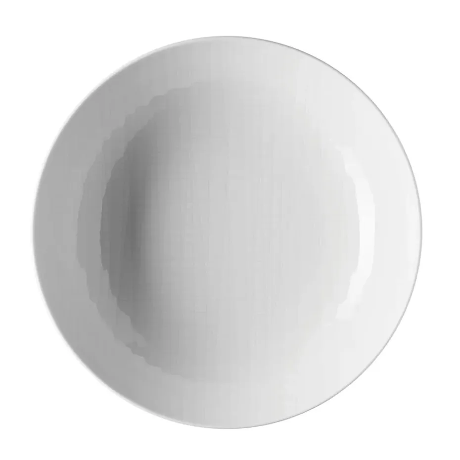 Plato hondo Mesh 21 cm, blanco
