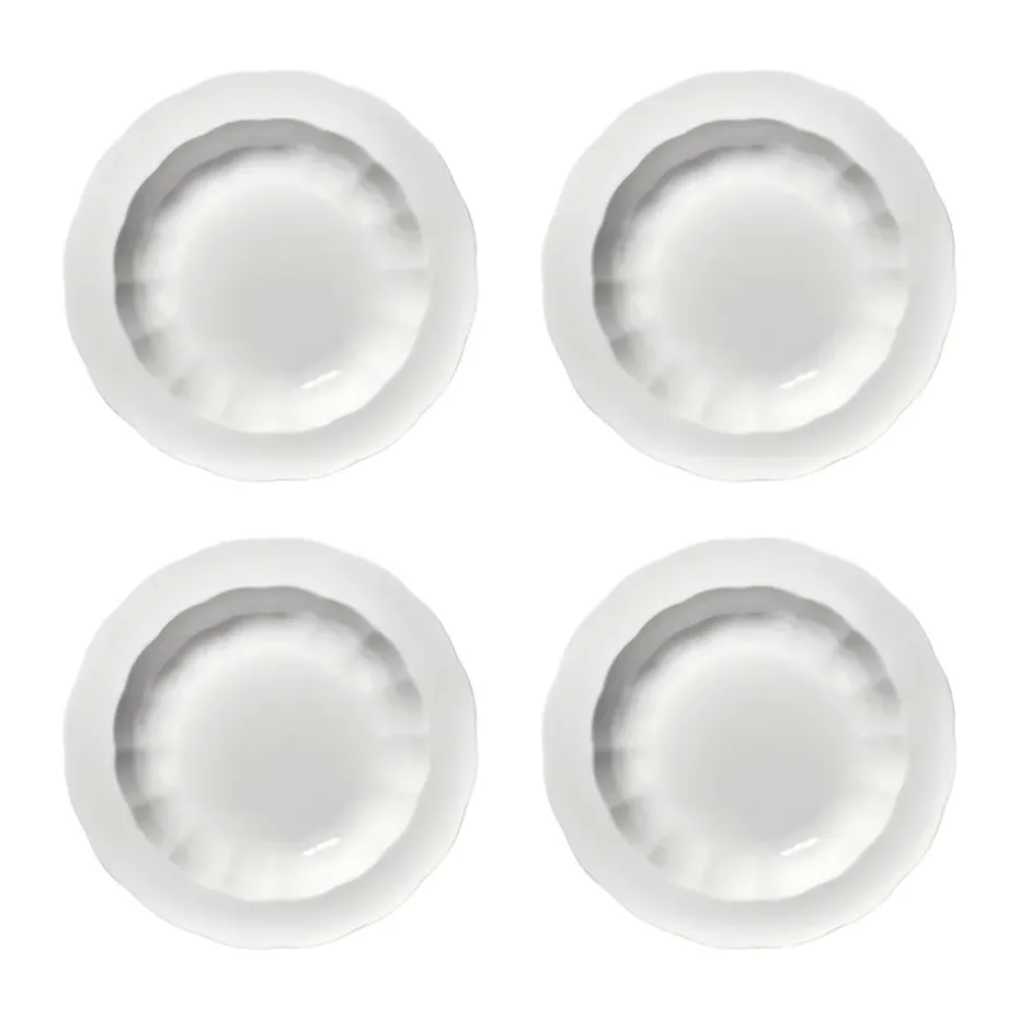 Plato hondo Silhouette M Ø23,7 cm set de 4, White