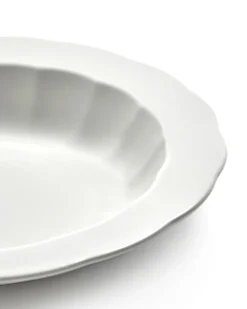 Plato hondo Silhouette M Ø23,7 cm set de 4, White