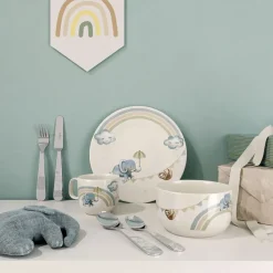 Plato infantil Walk like an Elephant Ø21,5 cm, Multi
