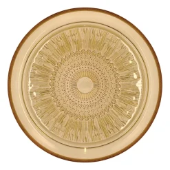 Plato Kusintha Ø25 cm, Ámbar