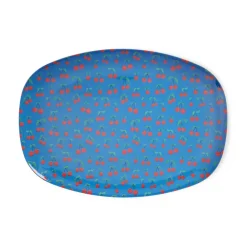 Plato melamina Rice 22x30 cm, Cereza