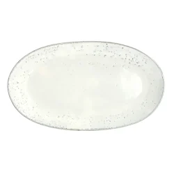 Plato ovalado Nordic Sand, 30x17 cm