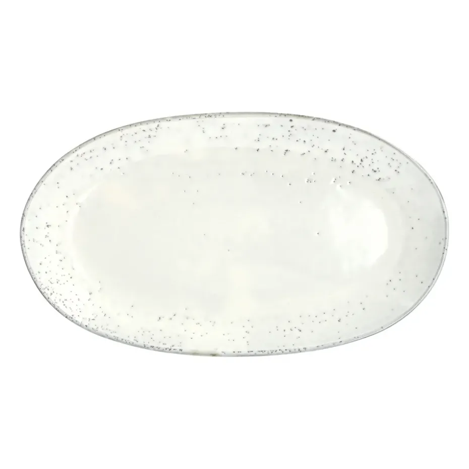 Plato ovalado Nordic Sand, 30x17 cm