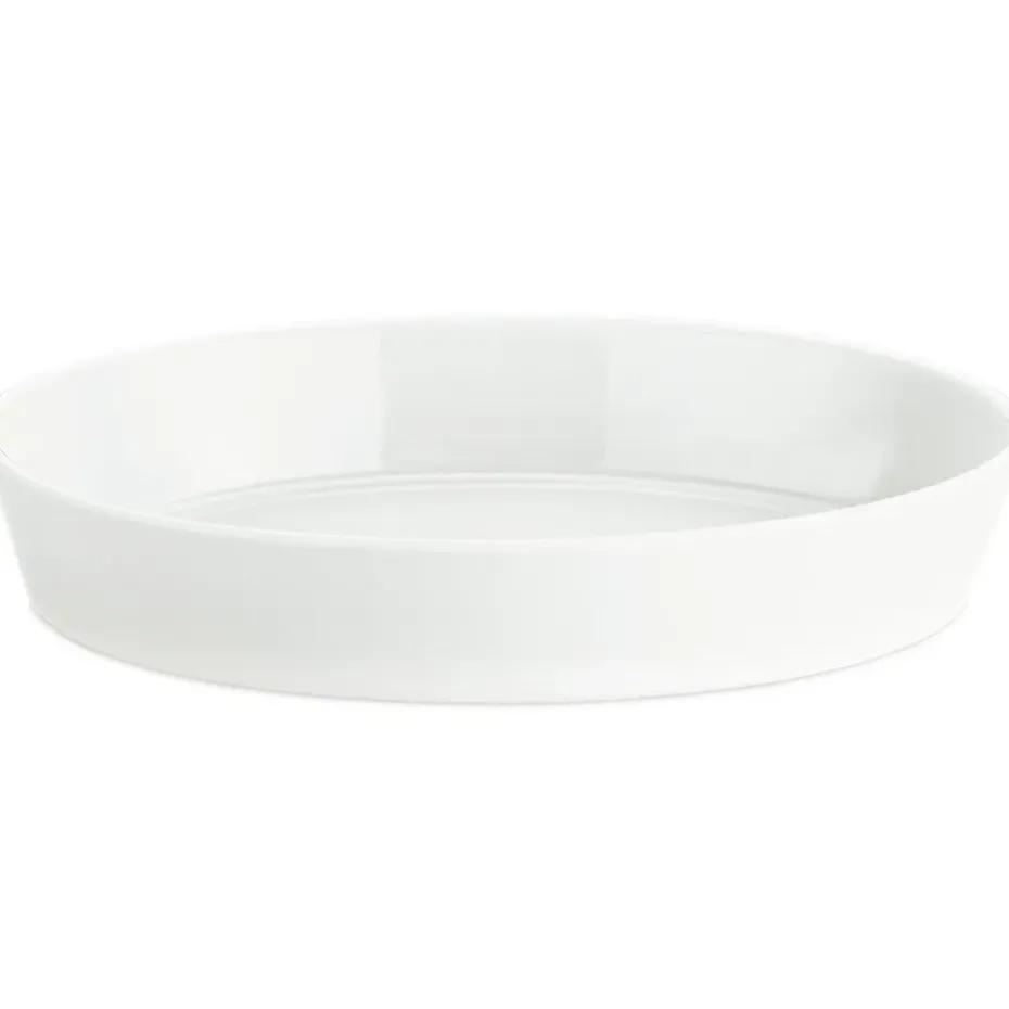 Plato ovalado Pillivuyt, blanco, grande