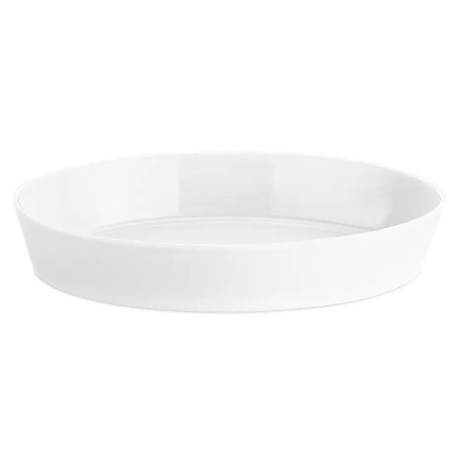 Plato ovalado Pillivuyt, blanco, mediano