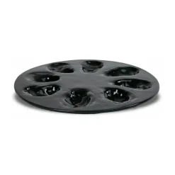 Plato Oyster Ø27 cm, Gris
