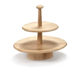 Plato para galletas 2 pisos Dune 01, Ash