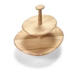 Plato para galletas 2 pisos Dune 01, Ash