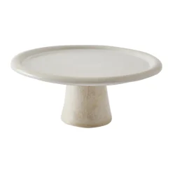 Plato para tarta Granada, Crema, Ø26x11 cm
