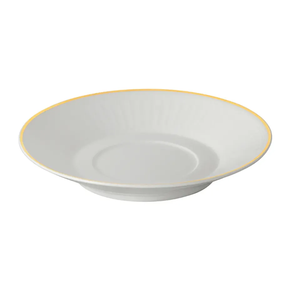Plato para taza de café Château Septfontaines Ø15,5 cm, Blanco-oro