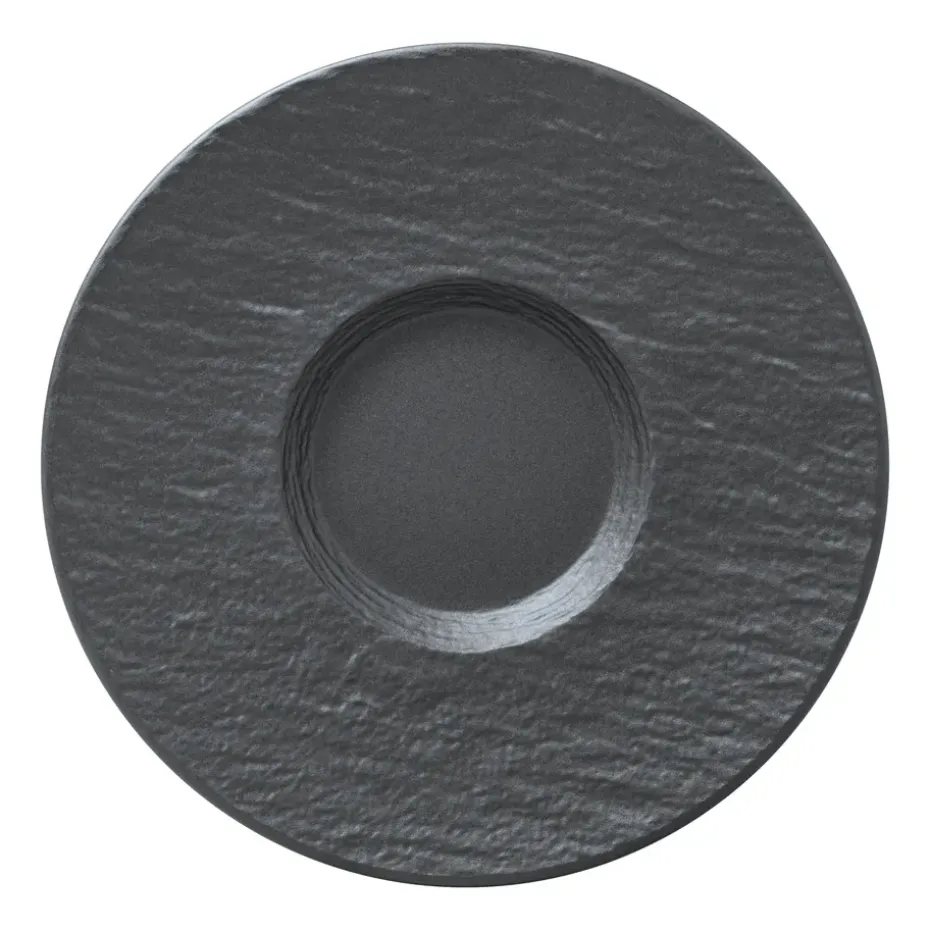 Plato para taza de café Manufacture Rock Ø15,5 cm, negro