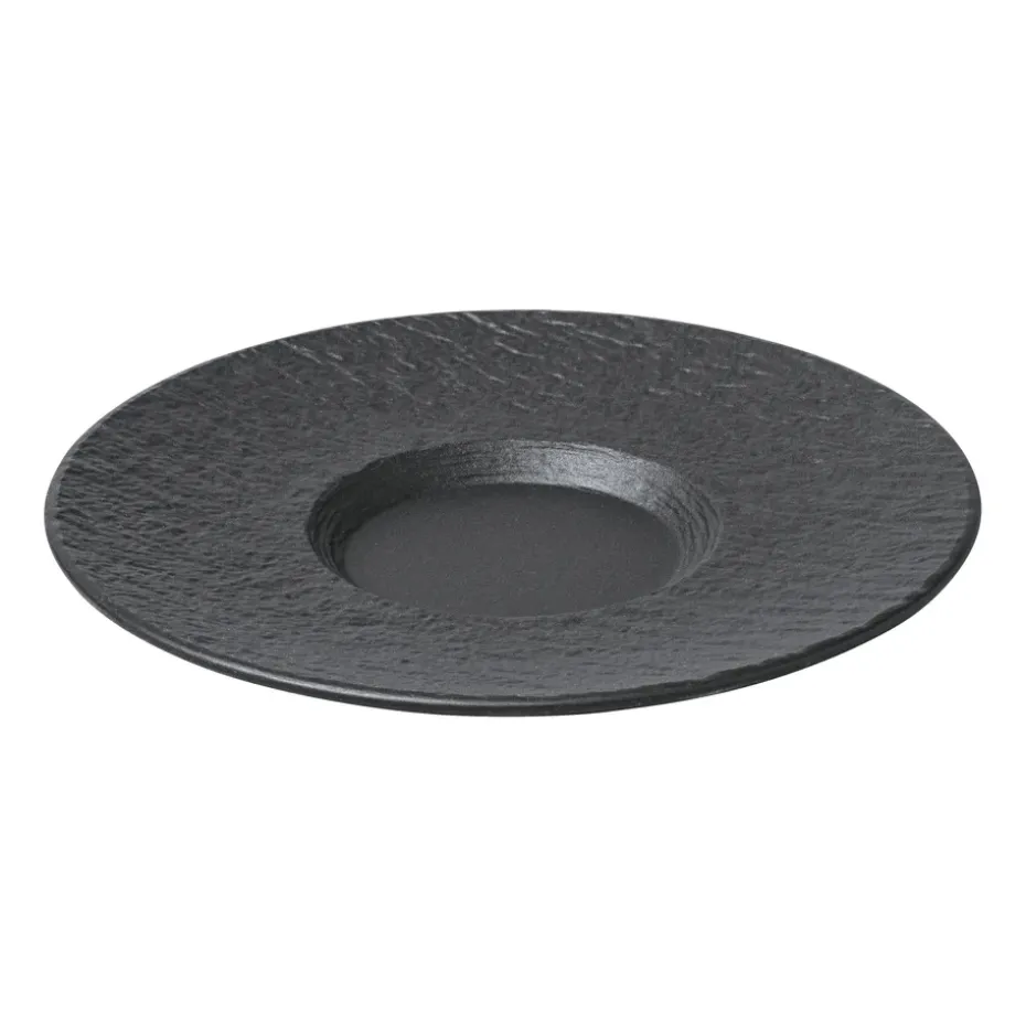 Plato para taza de café Manufacture Rock Ø15,5 cm, negro