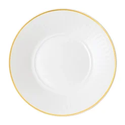 Plato para taza de té Château Septfontaines Ø16 cm, Blanco-oro