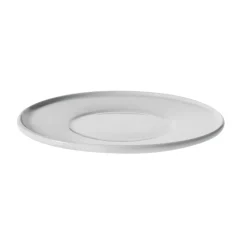 Plato para taza de té PlateBowlCup, blanco