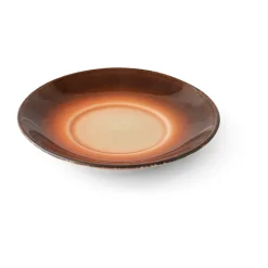 Plato para taza 70's, Ø11,5 cm, Tostado medio