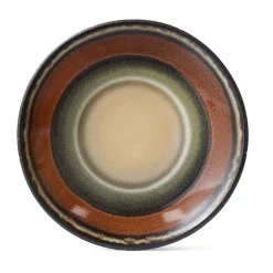 Plato para taza 70's, Ø11,5 cm, Tostado oscuro
