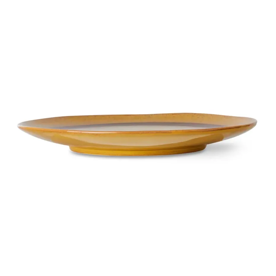 Plato 70's Ø27,5 cm 2 piezas, Coconut
