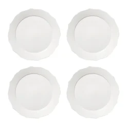 Plato Silhouette L Ø26 cm set de 4, White