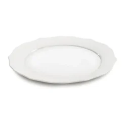 Plato Silhouette L Ø26 cm set de 4, White