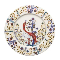 Plato Taika Ø22 cm, blanco