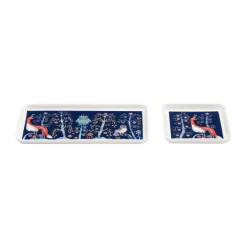 Plato Taika 12x12 cm, Azul