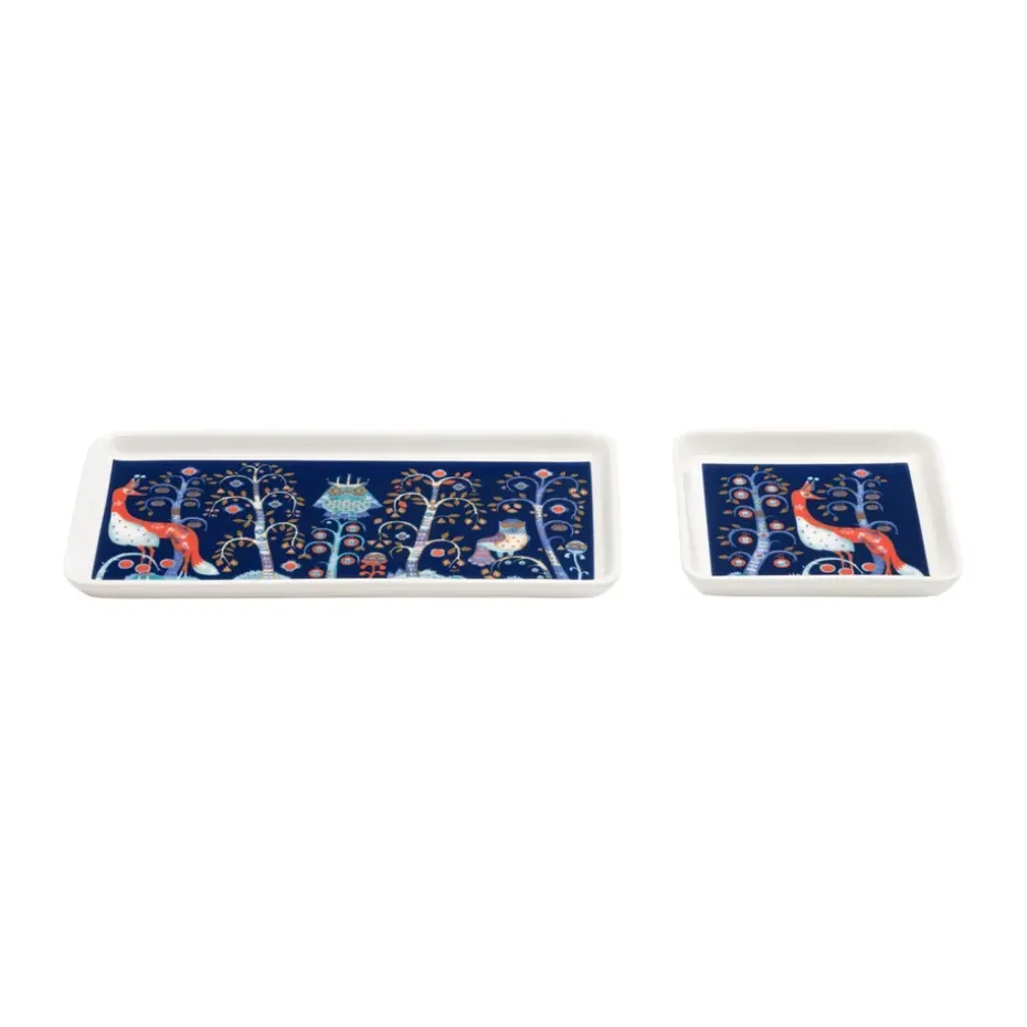 Plato Taika 12x12 cm, Azul