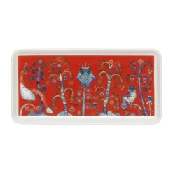 Plato Taika 12x24 cm, Rojo