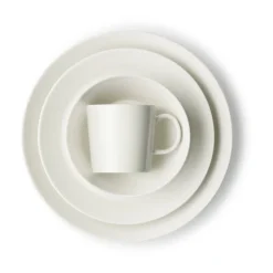 Plato Teema Ø21 cm, blanco