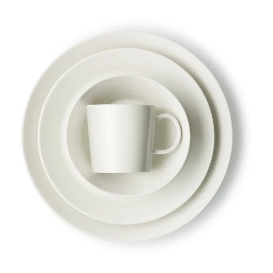 Plato Teema Ø21 cm, blanco