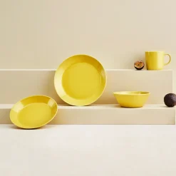 Plato Teema Ø21 cm, Honung (amarillo)