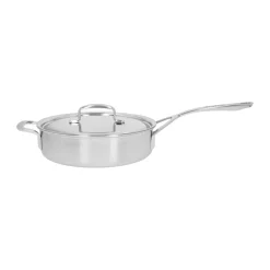 5-Plus sartén con tapa de acero inoxidable, Ø24 cm