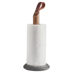 Portarrollos de papel cocina Grab, Roble ahumado