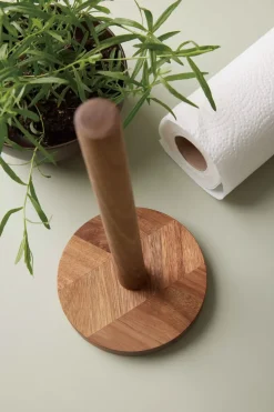 Portarrollos de papel cocina Akaciaträ, 30,5 cm