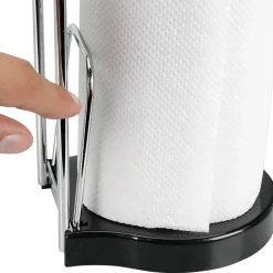 Portarrollos de papel cocina Brabantia, acero brillante