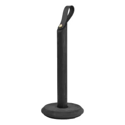 Portarrollos de papel cocina Grab, Roble teñido negro