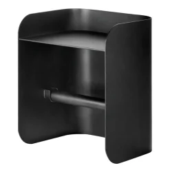 Portarrollos de papel higiénico Carry, Negro