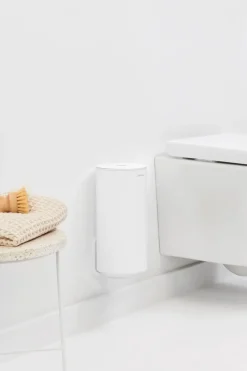 Portarrollos de papel higiénico MindSet, Mineral Fresh White