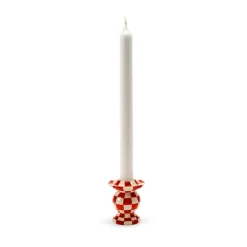 Portavelas Les Objets Mouleversants N°2, Red-white