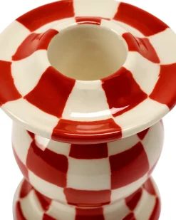 Portavelas Les Objets Mouleversants N°2, Red-white
